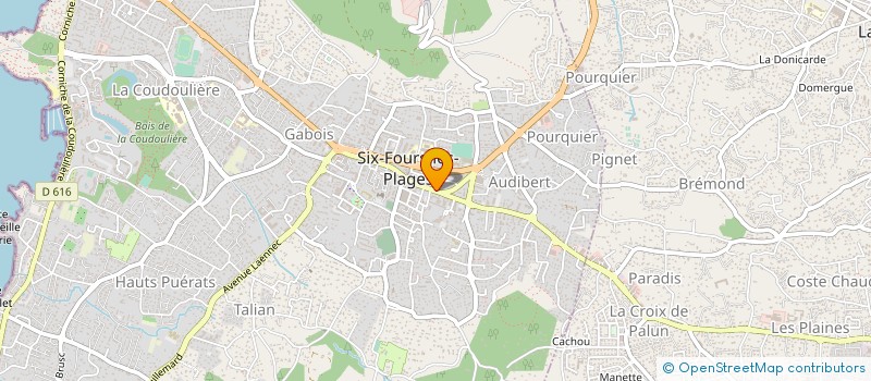 localisation de l'entreprise MADAME BRIGITTE FURIO  SIX-FOURS-LES-PLAGES