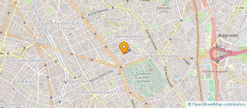 localisation de l'entreprise MADAME BRIGITTE GABRIELS  PARIS