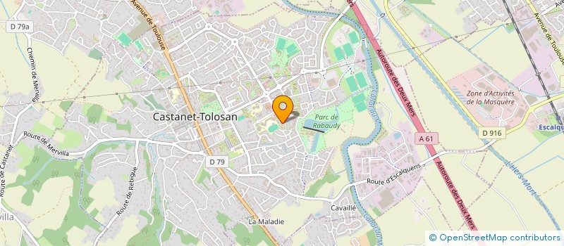 localisation de l'entreprise MADAME BRIGITTE GACHIES à CASTANET-TOLOSAN