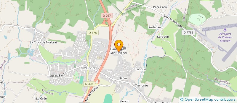 localisation de l'entreprise MADAME BRIGITTE GAERTHNER  SAINT-AVE