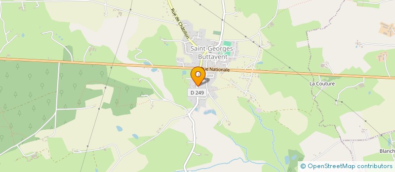 localisation de l'entreprise MADAME BRIGITTE GALOPPIN  SAINT-GEORGES-BUTTAVENT
