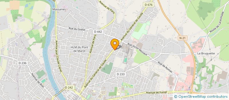 localisation de l'entreprise MADAME BRIGITTE GARCIA à VILLENEUVE-SUR-LOT