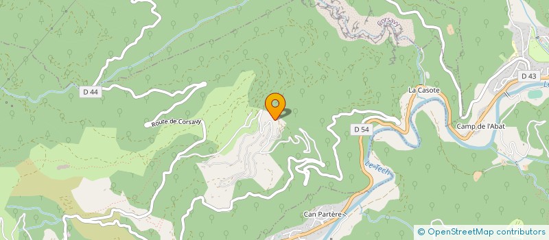 localisation de l'entreprise MADAME BRIGITTE GAUCI  MONTFERRER