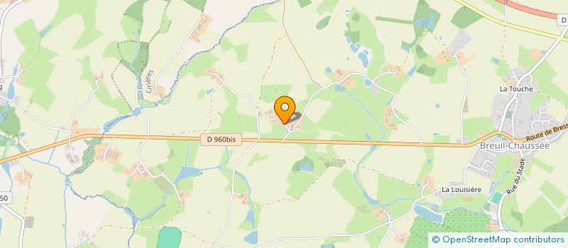 localisation de l'entreprise MADAME BRIGITTE GAUGENOT  BRESSUIRE