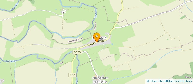 localisation de l'entreprise MADAME BRIGITTE GAUTHIER à AULNOIS-SUR-SEILLE