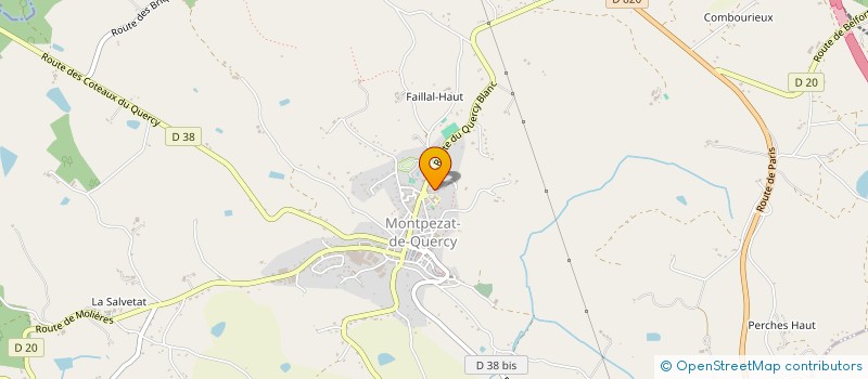 localisation de l'entreprise MADAME BRIGITTE GEERS  MONTPEZAT-DE-QUERCY