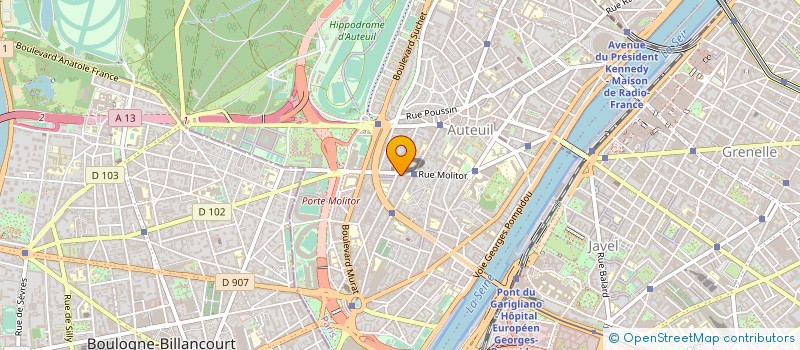 localisation de l'entreprise MADAME BRIGITTE GELE  PARIS