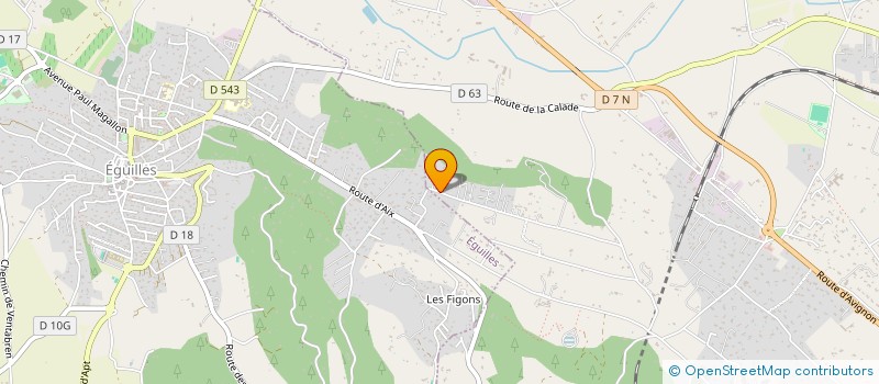 localisation de l'entreprise MADAME BRIGITTE GENELETTI  AIX-EN-PROVENCE