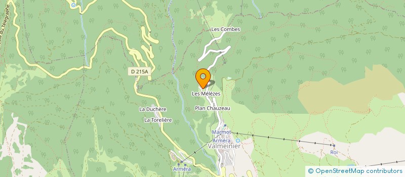 localisation de l'entreprise MADAME BRIGITTE GEORGE  VALMEINIER