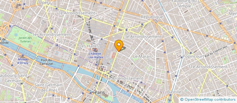 localisation de l'entreprise MADAME BRIGITTE GERIN-ROZE à PARIS