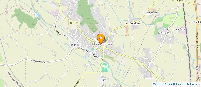 localisation de l'entreprise MADAME BRIGITTE GIACOMELLI à CHABEUIL