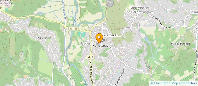 localisation de l'entreprise MADAME BRIGITTE GIRODON à PRADES-LE-LEZ