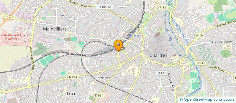 localisation de l'entreprise MADAME BRIGITTE GONCALVES à CHARTRES