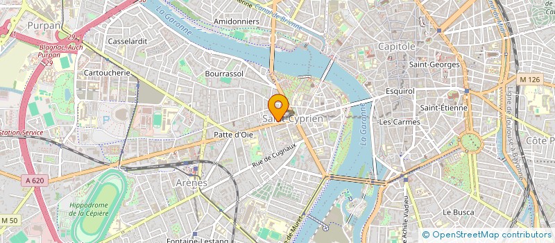 localisation de l'entreprise MADAME BRIGITTE GONZALEZ à TOULOUSE