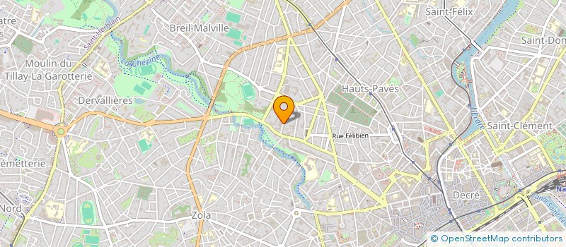 localisation de l'entreprise MADAME BRIGITTE GOULET à NANTES