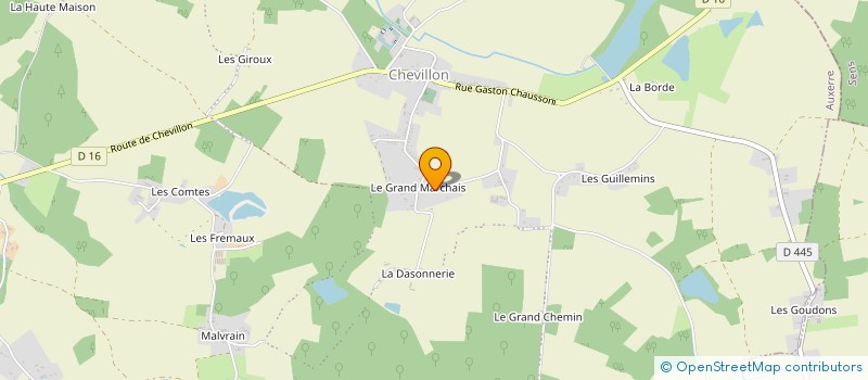localisation de l'entreprise MADAME BRIGITTE GOUNOT à CHARNY OREE DE PUISAYE