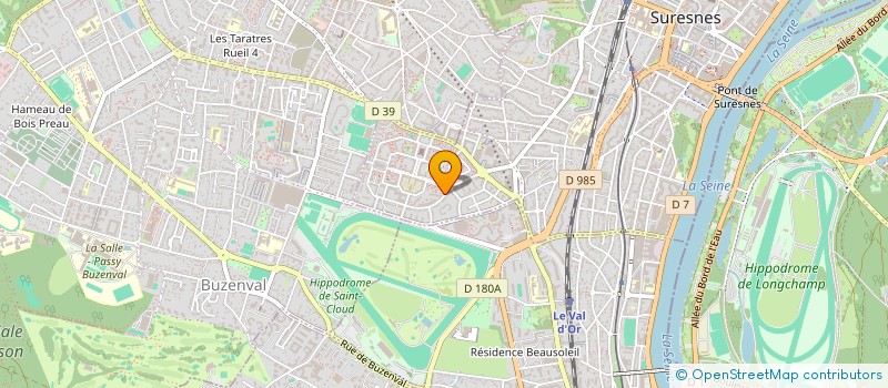 localisation de l'entreprise MADAME BRIGITTE GRANDE à SURESNES
