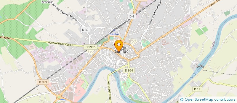 localisation de l'entreprise MADAME BRIGITTE GRANIER  GAILLAC