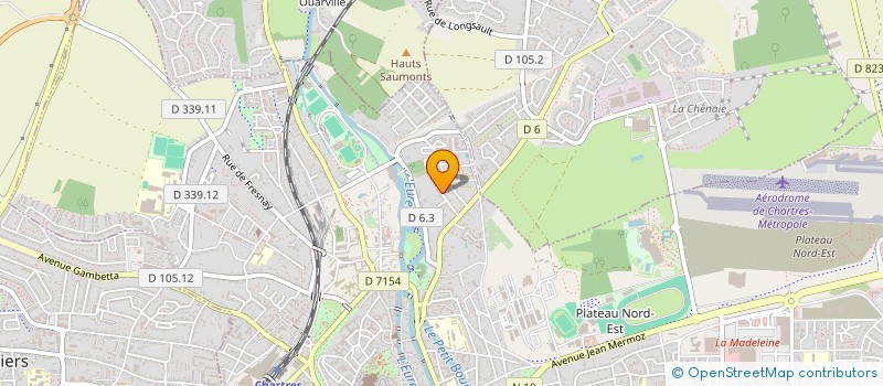 localisation de l'entreprise MADAME BRIGITTE GRAZIELLA DA SILVA CARDOSO à CHARTRES