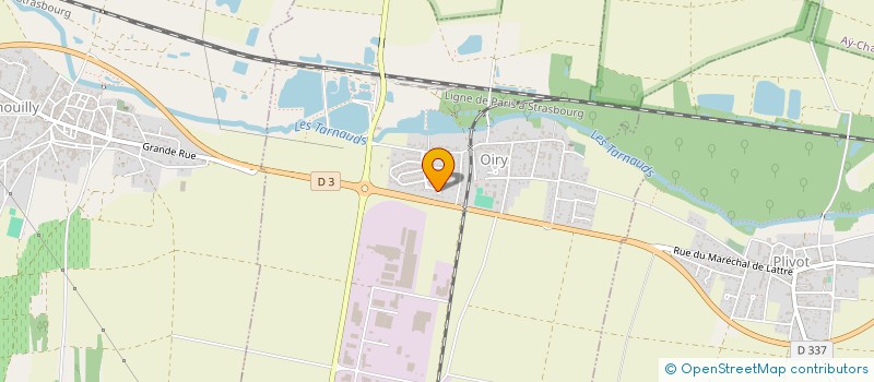 localisation de l'entreprise MADAME BRIGITTE GUERIN  OIRY