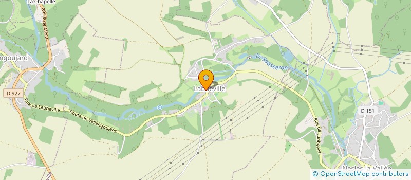 localisation de l'entreprise MADAME BRIGITTE GUERIN  LABBEVILLE