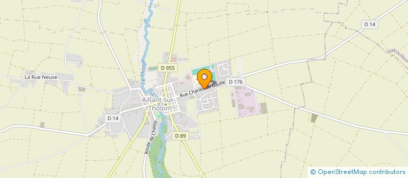 localisation de l'entreprise MADAME BRIGITTE GUILBERT  LACROIX-SAINT-OUEN