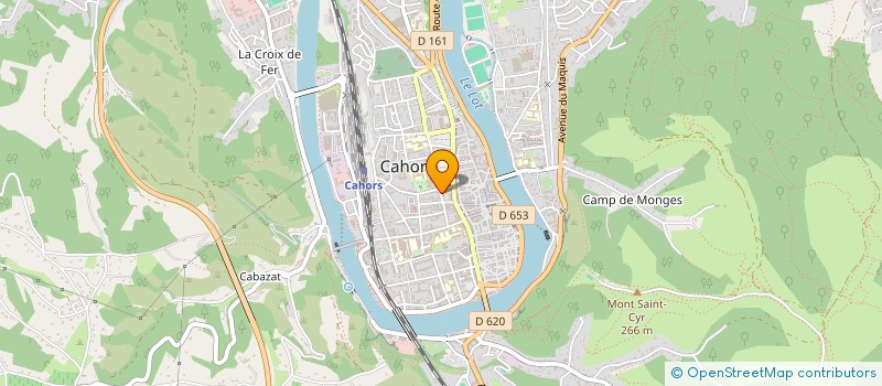 localisation de l'entreprise MADAME BRIGITTE GUYON  CAHORS