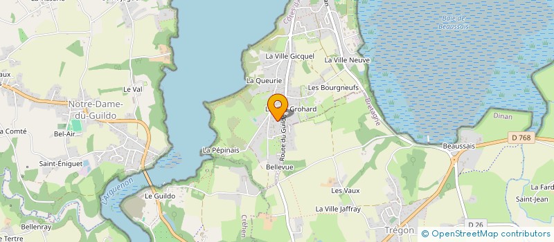 localisation de l'entreprise MADAME BRIGITTE HAMON  SAINT-JACUT-DE-LA-MER