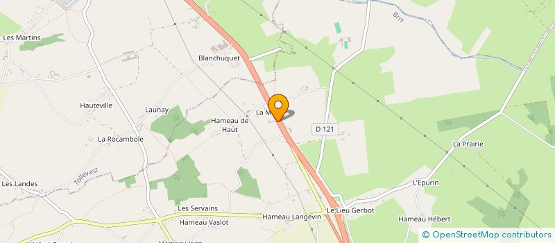 localisation de l'entreprise MADAME BRIGITTE HAVET  BRIX