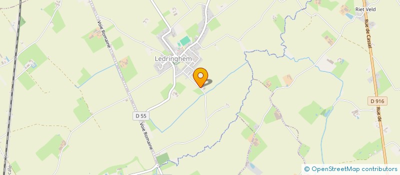 localisation de l'entreprise MADAME BRIGITTE HERTAULT à LEDRINGHEM