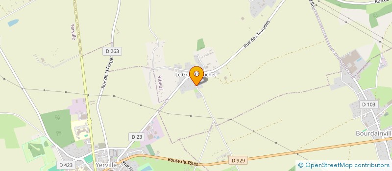 localisation de l'entreprise MADAME BRIGITTE HIS  VIBEUF