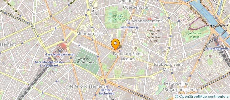 localisation de l'entreprise MADAME BRIGITTE HOARAU à PARIS