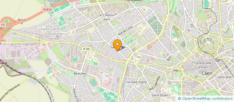 localisation de l'entreprise MADAME BRIGITTE HOLZKNECHT à CAEN