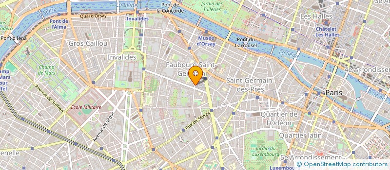 localisation de l'entreprise MADAME BRIGITTE HOUIN  PARIS