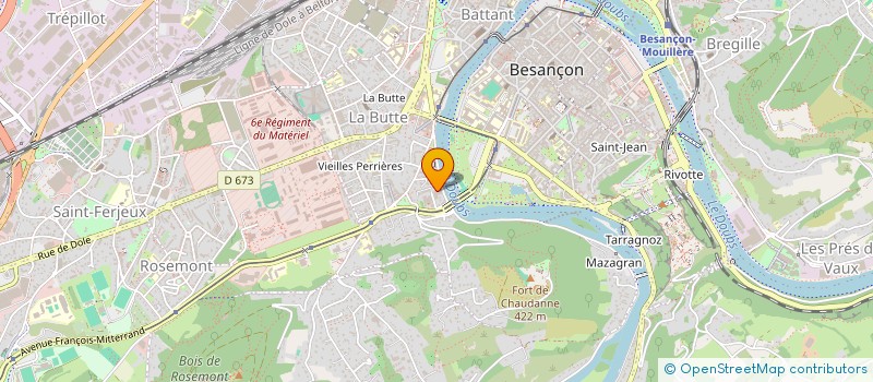 localisation de l'entreprise MADAME BRIGITTE INGELAERE  BESANCON