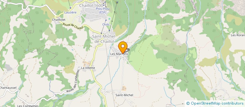 localisation de l'entreprise MADAME BRIGITTE JAUSSAUD  SAINT-MICHEL-DE-CHAILLOL