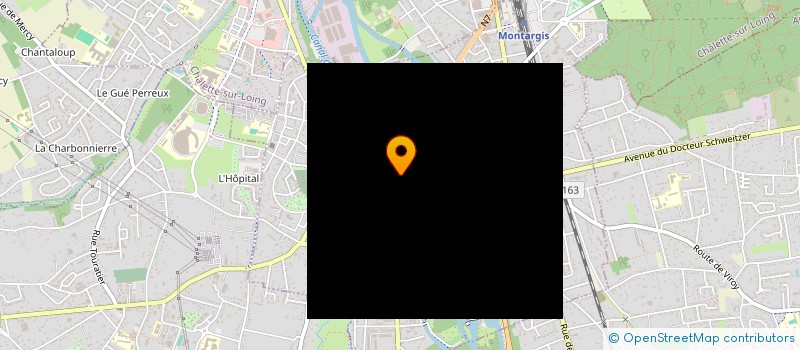 localisation de l'entreprise MADAME BRIGITTE JAVAUDIN  CHALETTE-SUR-LOING