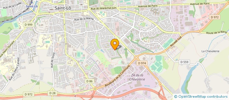 localisation de l'entreprise MADAME BRIGITTE JEAN  SAINT-LO