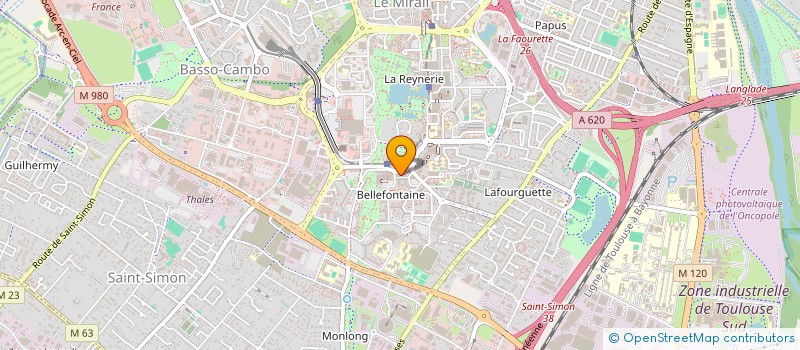 localisation de l'entreprise MADAME BRIGITTE JOHNSON à TOULOUSE