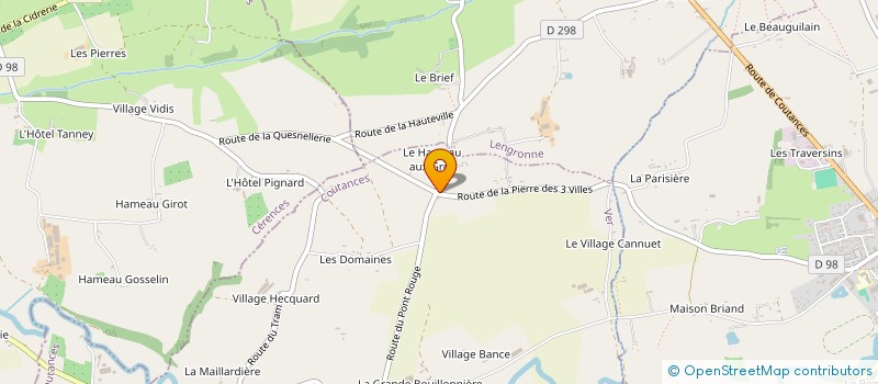 localisation de l'entreprise MADAME BRIGITTE JORET à VER