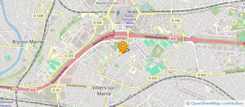 localisation de l'entreprise MADAME BRIGITTE JUHEL  VILLIERS-SUR-MARNE