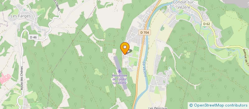 localisation de l'entreprise MADAME BRIGITTE JUILLAT  CONDAT-SUR-VEZERE