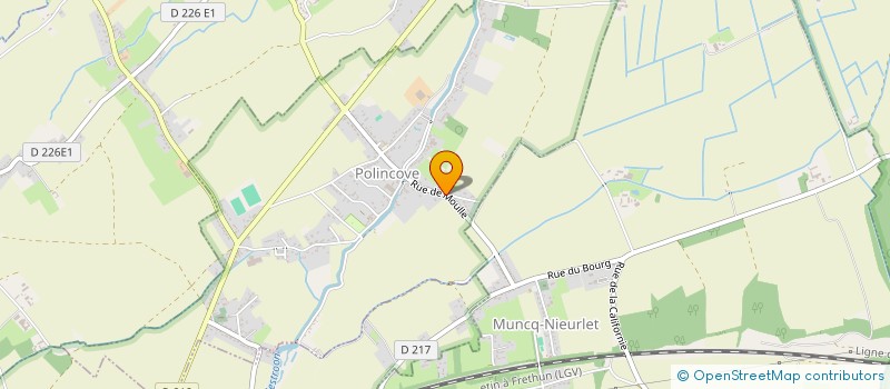 localisation de l'entreprise MADAME BRIGITTE JULIEN  POLINCOVE