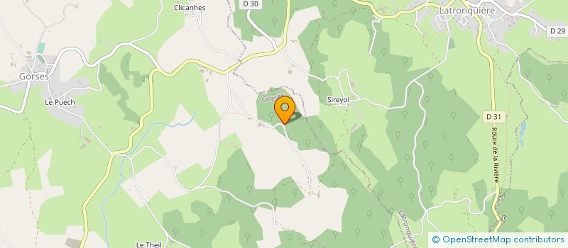 localisation de l'entreprise MADAME BRIGITTE KISSEL  GORSES