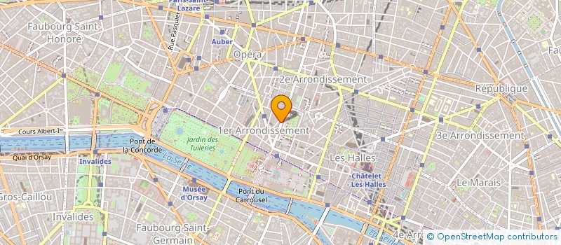 localisation de l'entreprise MADAME BRIGITTE LABADIE  PARIS