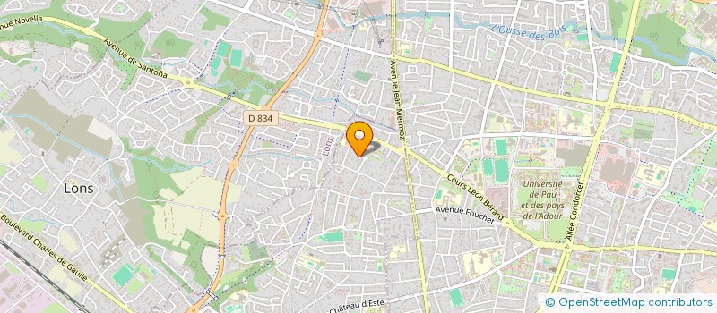 localisation de l'entreprise MADAME BRIGITTE LAJOINIE à BILLERE