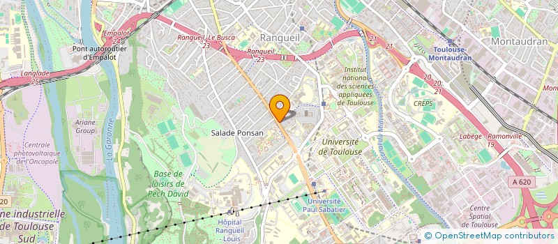 localisation de l'entreprise MADAME BRIGITTE LANCE à TOULOUSE