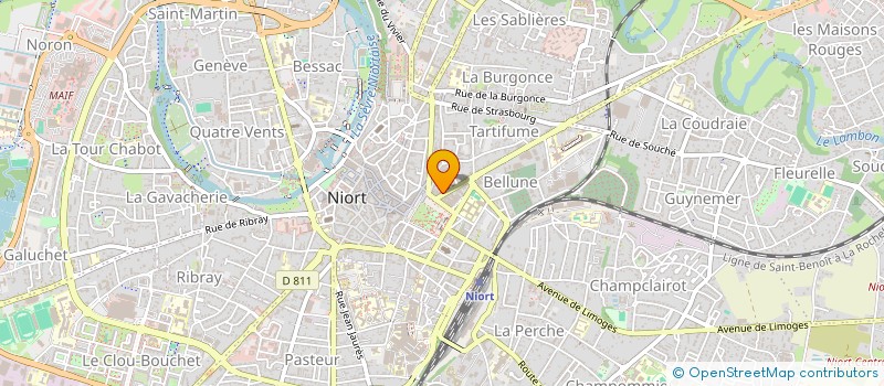 localisation de l'entreprise MADAME BRIGITTE LANGLOIS à NIORT