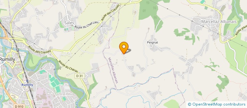 localisation de l'entreprise MADAME BRIGITTE LANIESSE à MARCELLAZ-ALBANAIS