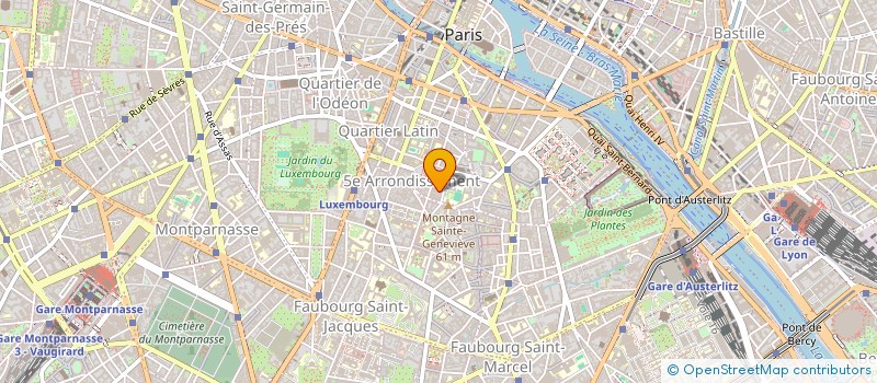 localisation de l'entreprise MADAME BRIGITTE LANNAUD  PARIS